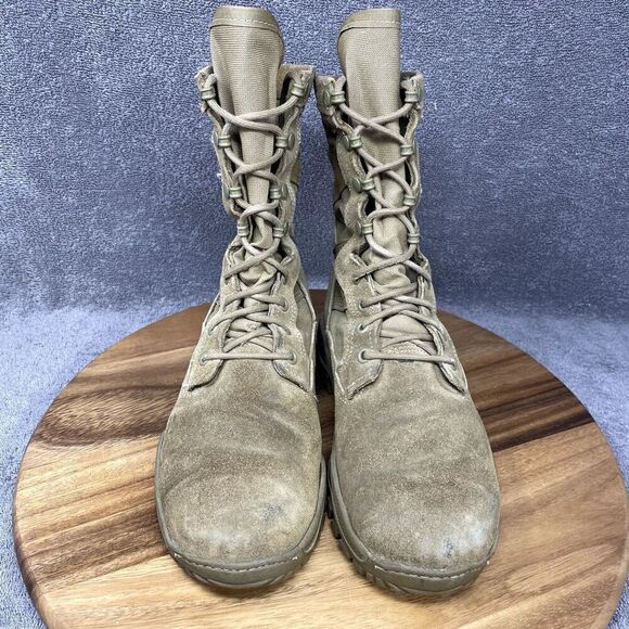 Belleville Military Boots Mens Size 6.5 R C320 Vibram Lace Up Combat Brown Tan main image 8